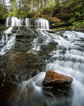 1 waterfall What did you do after you first got the camera?