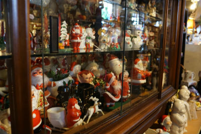 Christmas Vintage Toys And Collectables Case Anything in here you would hate to see go?
