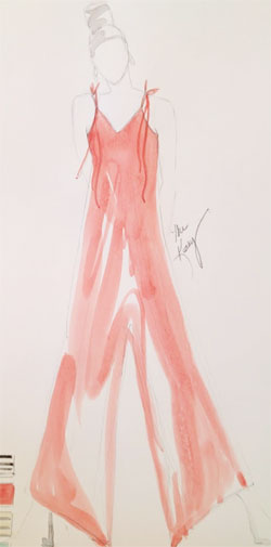 Kathy Frey Fashion Design Illustration To go back a little bit you say you have a degree in fashion design. So you can illustrate. And then you went to flower design…