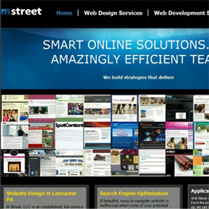 M Street builds websites I'm looking forward to seeing that! Speaking of websites that's what M Street your company is all about. What made you decide to leave the corporate world and start your own business?