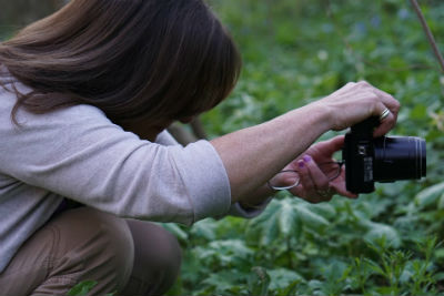 Michelle Taking A Picture Do you enjoy that kind of work?