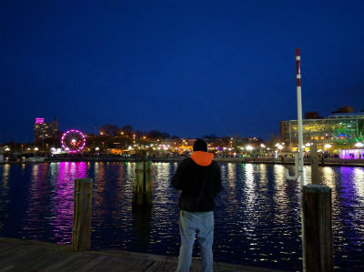 Seth In Inner Harbor Baltimore Now tell me more about your processes from camera to social media.