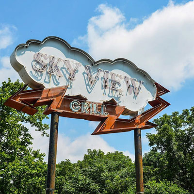 Sky View Grill Sign Lancaster PA Photography It looks like you’ve found the right medium!