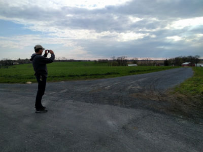 Tyler Deiter Takes Picture Of Farm How is that different for you now that you've developed this passion for photography? When you see a weather pattern what's going through your head?